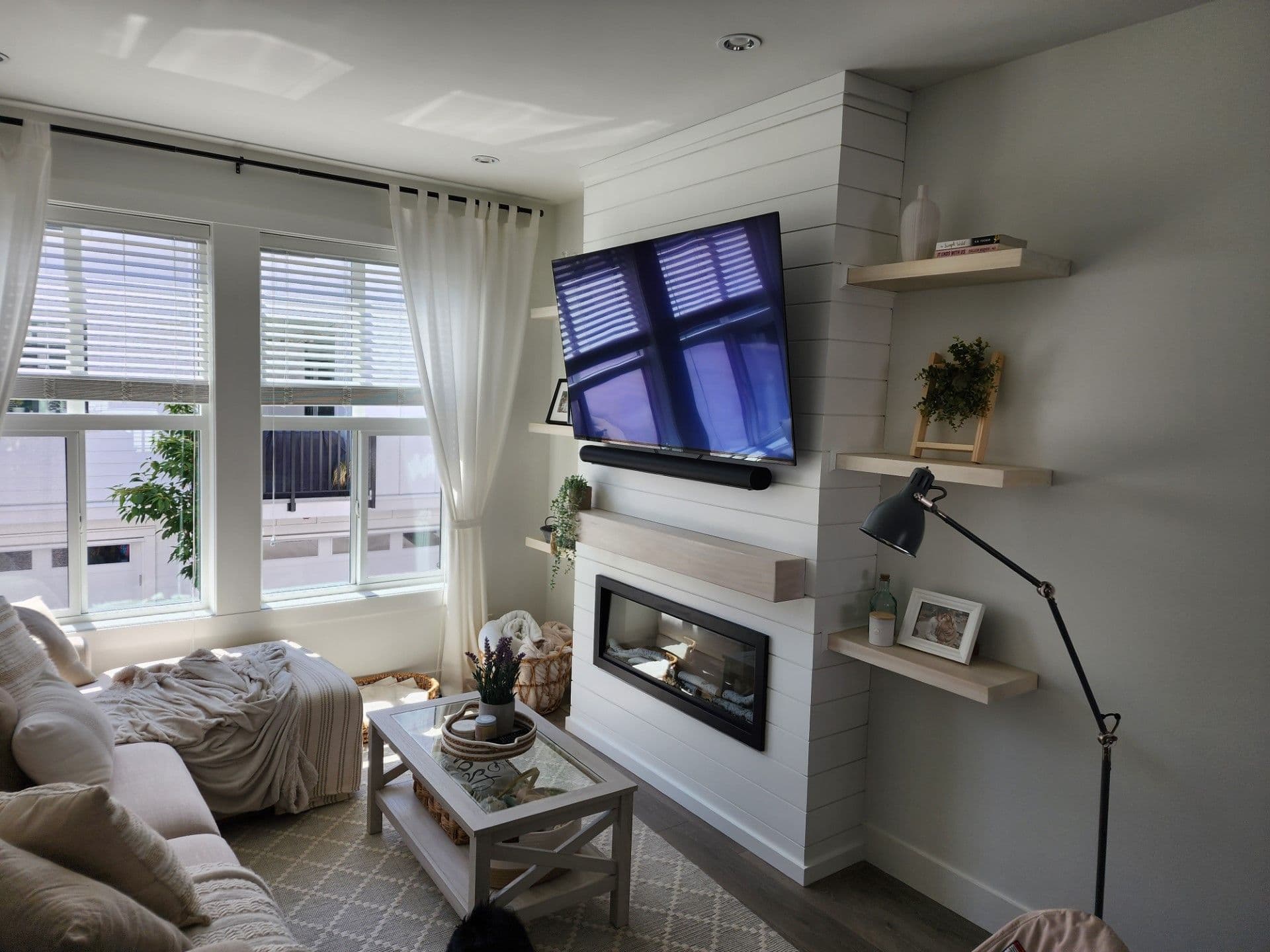 Langley - Fireplace Wall - 2023