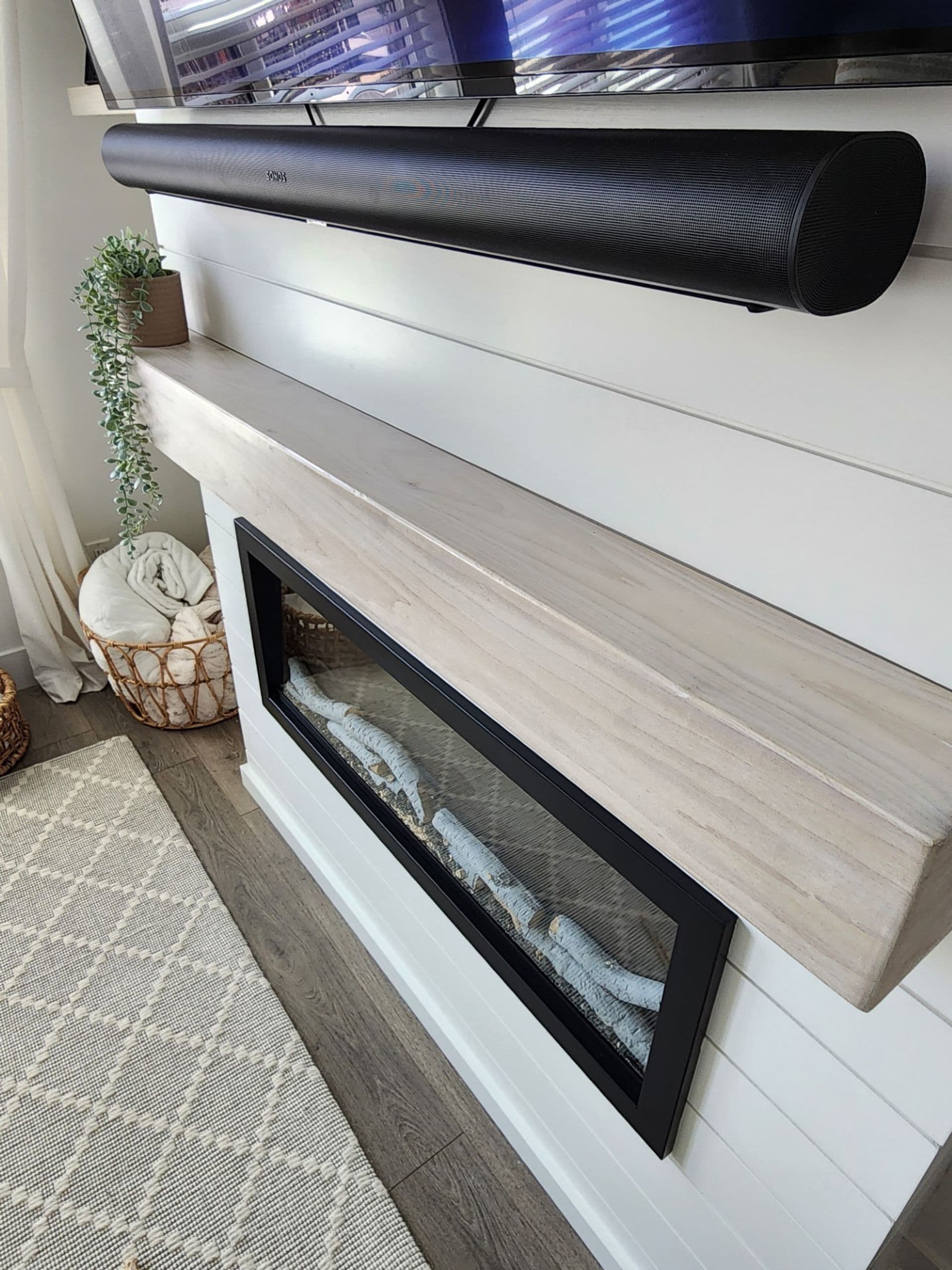 Langley - Fireplace Wall - 2023
