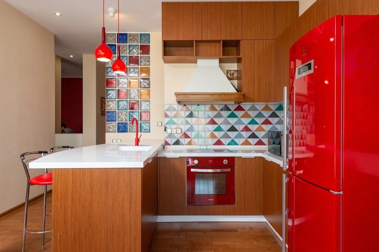 small-red-kitchen