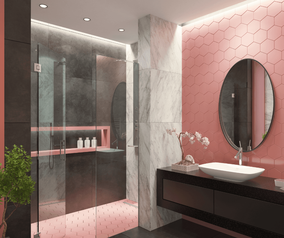 pink+and+grey+bathroom